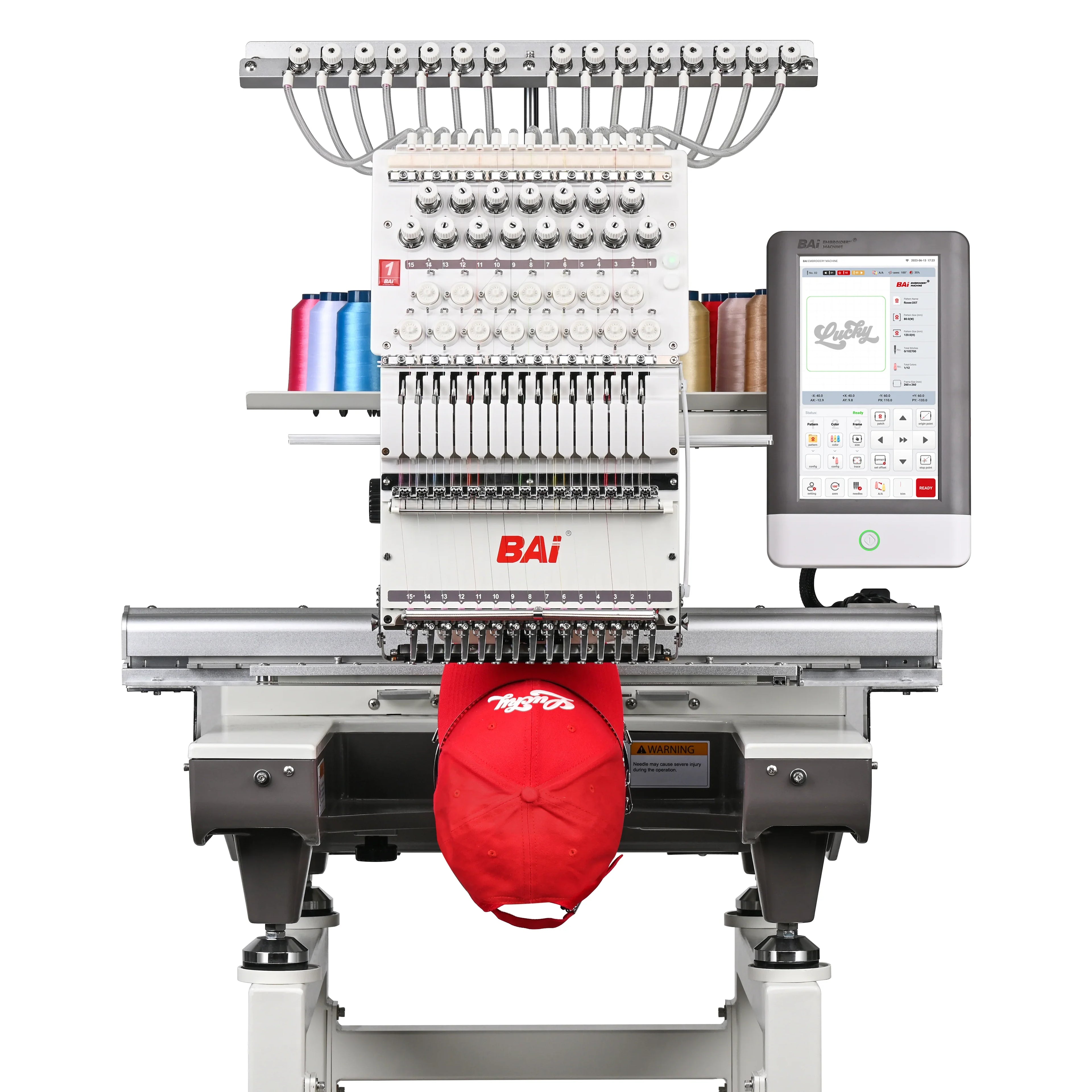 Commercial Precision: Meet Our 15-Needle Embroidery Machine