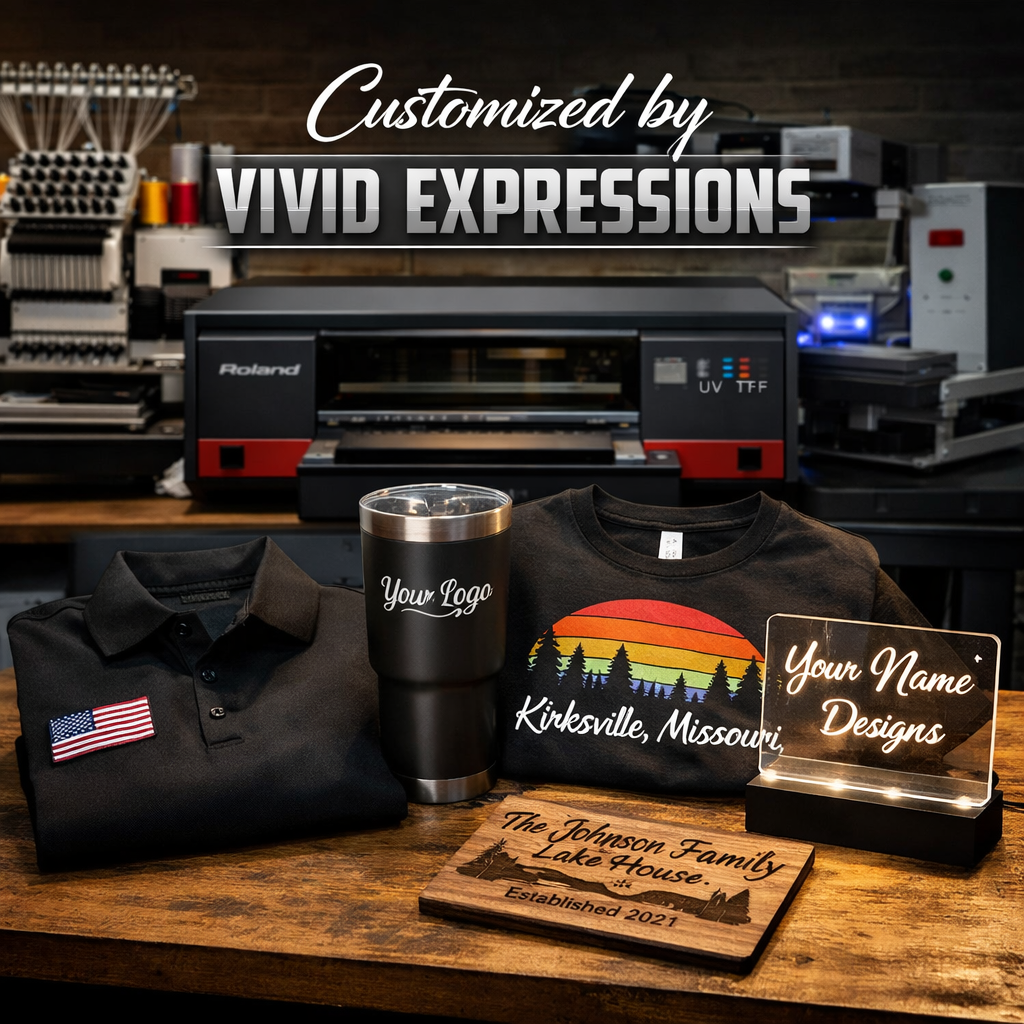 Customization by Vivid Expressions, LLC