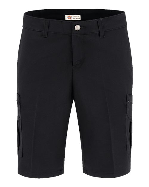 Dickies Women's Industrial Cotton Cargo Shorts FR33