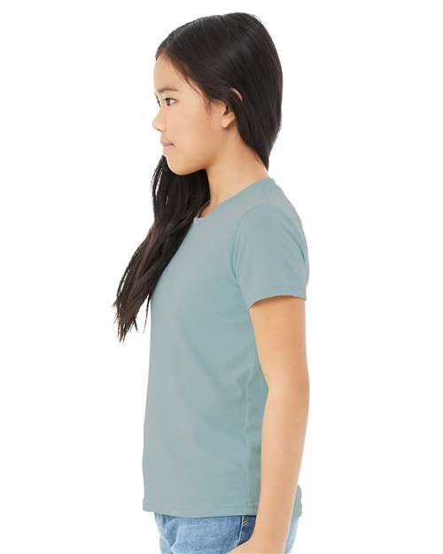 BELLA + CANVAS Youth CVC Jersey Tee 3001YCVC