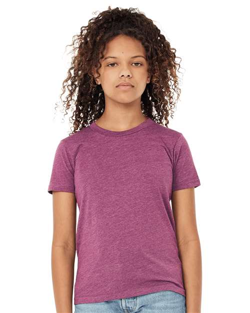 BELLA + CANVAS Youth CVC Jersey Tee 3001YCVC