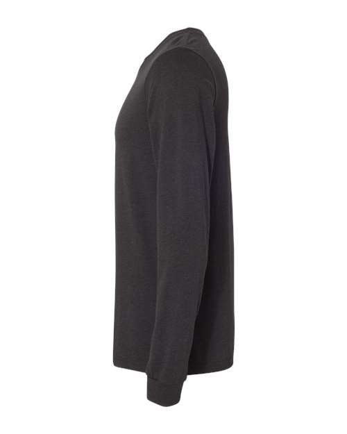 BELLA + CANVAS Heather CVC Long Sleeve Tee 3501CVC