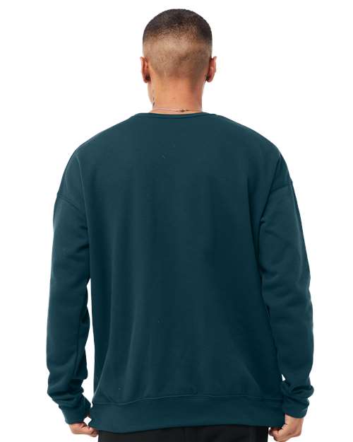 BELLA + CANVAS Unisex Sponge Fleece Drop Shoulder Crewneck Sweatshirt 3945