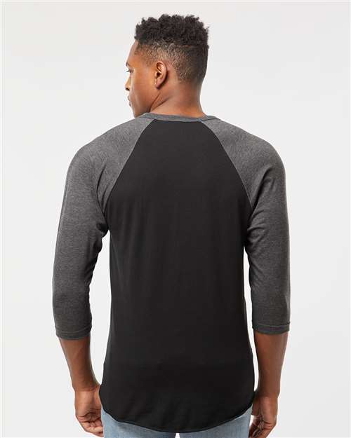 Tultex Unisex Fine Jersey Raglan T-Shirt 245