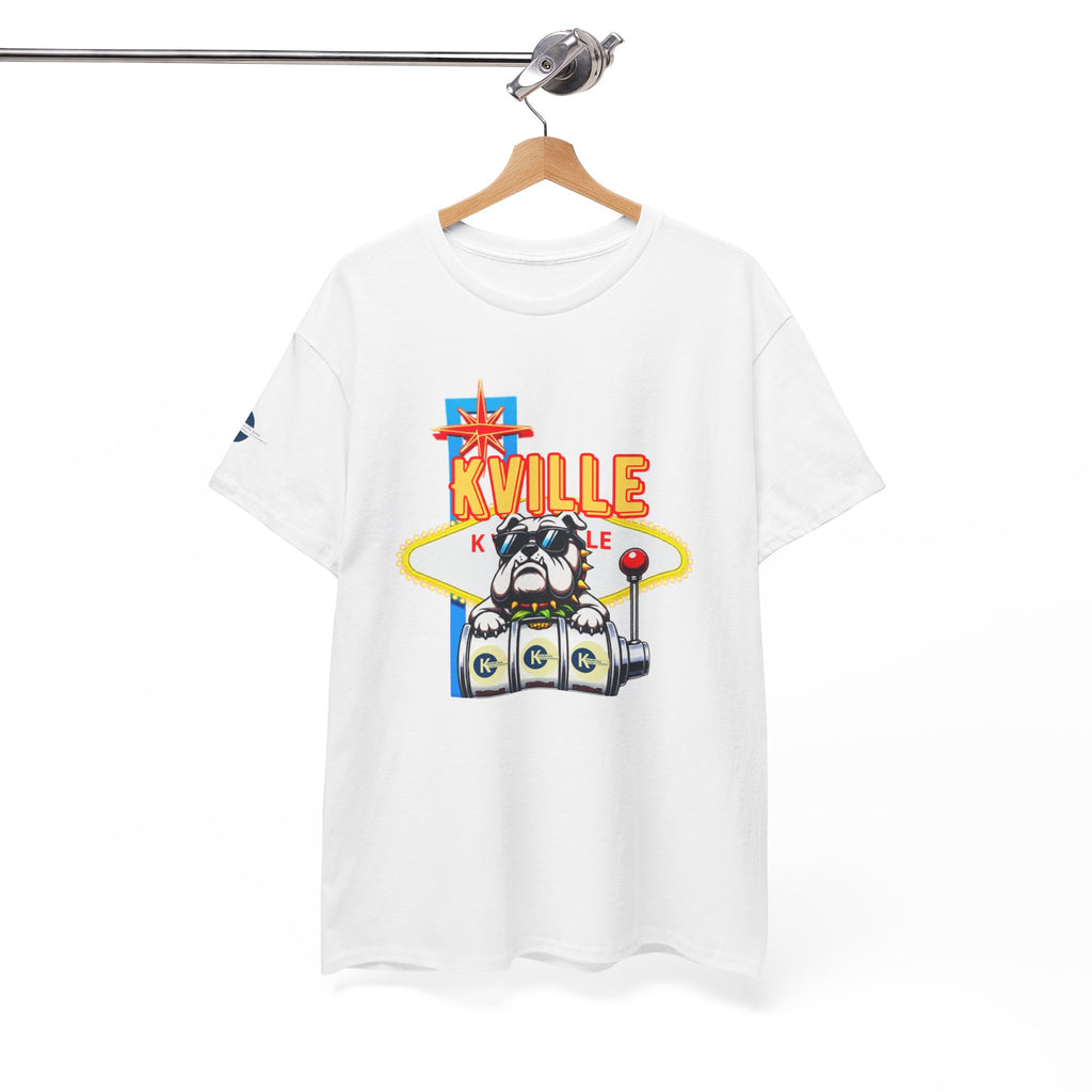 T-Shirt — Kville Retro Casino Slot Machine Graphic Tee
