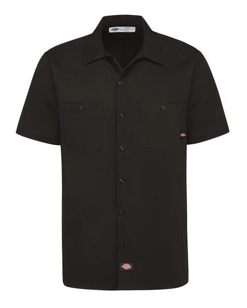 Dickies Men's Industrial Short Sleeve Cotton Work Shirt S307