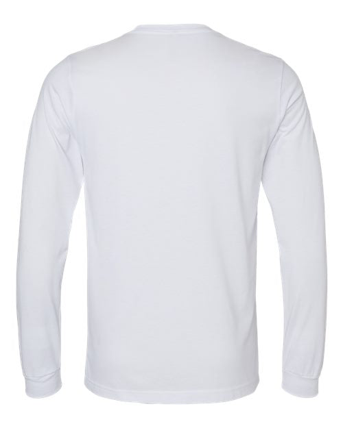 BELLA + CANVAS Heather CVC Long Sleeve Tee 3501CVC