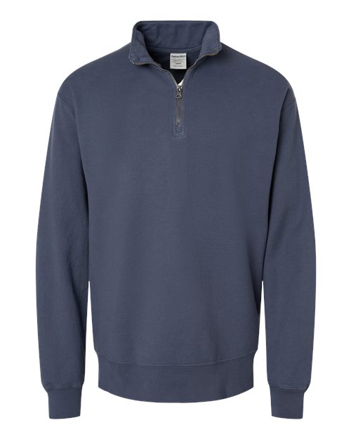 ComfortWash by Hanes Unisex Garment-Dyed Quarter-Zip Sweatshirt GDH425