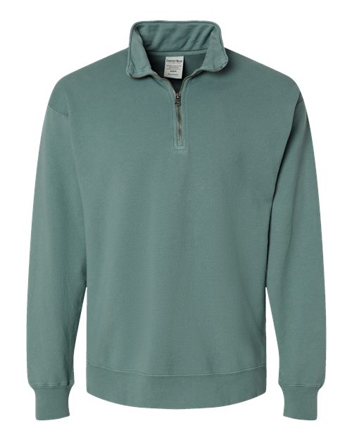 ComfortWash by Hanes Unisex Garment-Dyed Quarter-Zip Sweatshirt GDH425