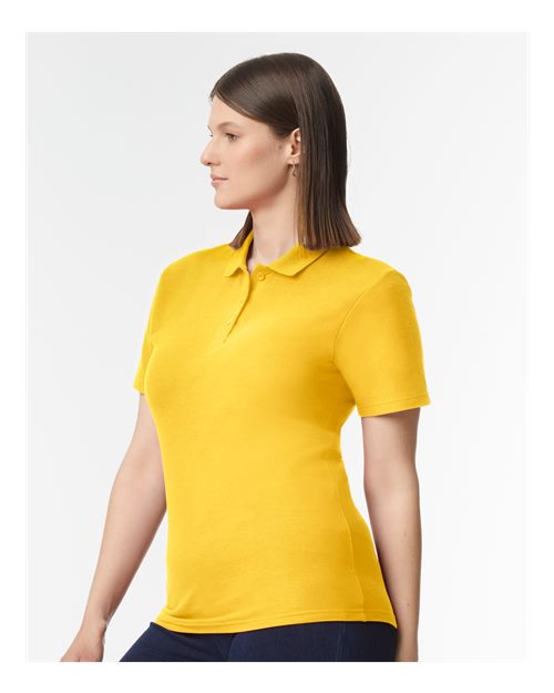 Gildan Women's Softstyle® Pique Polo 64800L