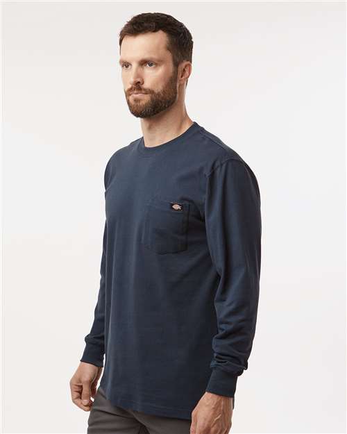 Dickies Men's Traditional Heavyweight Long Sleeve T-Shirt WL50