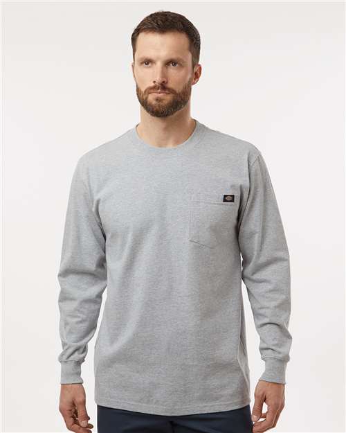 Dickies Men's Traditional Heavyweight Long Sleeve T-Shirt WL50