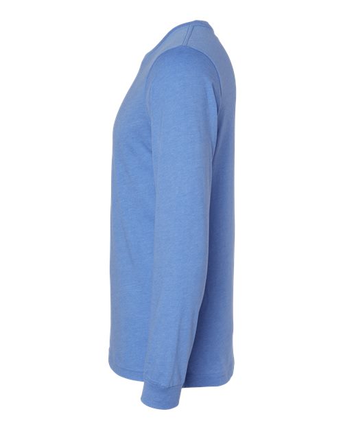 BELLA + CANVAS Heather CVC Long Sleeve Tee 3501CVC