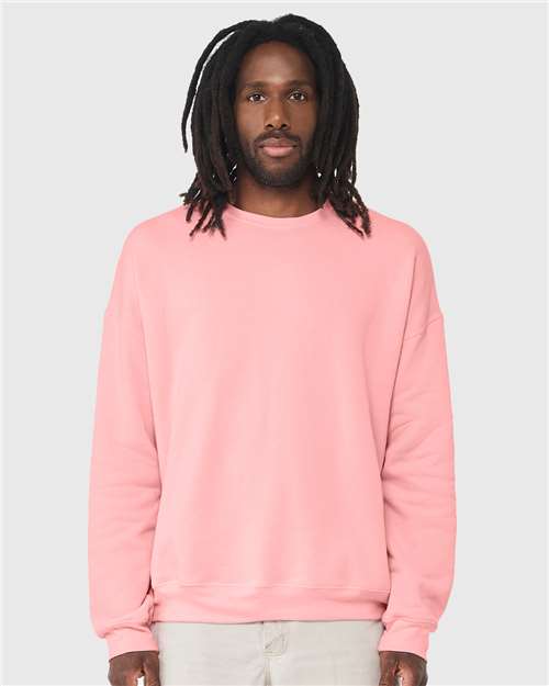 BELLA + CANVAS Unisex Sponge Fleece Drop Shoulder Crewneck Sweatshirt 3945