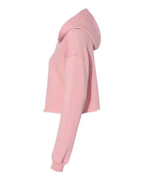 BELLA + CANVAS Women's Crop Fleece Hoodie Sweatshirt 7502