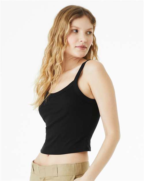 BELLA + CANVAS Women's Micro Rib Spaghetti Strap Tank 1012