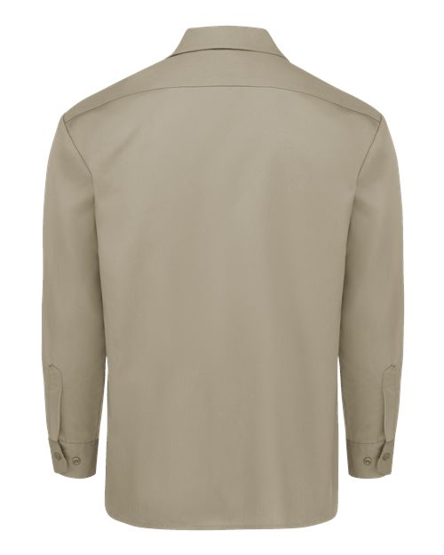 Dickies Men's Tall Long Sleeve Work Shirt 5574T