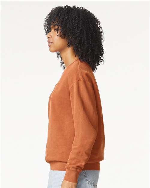Comfort Colors Unisex Garment-Dyed Lightweight Fleece Crewneck Sweatshirt 1466