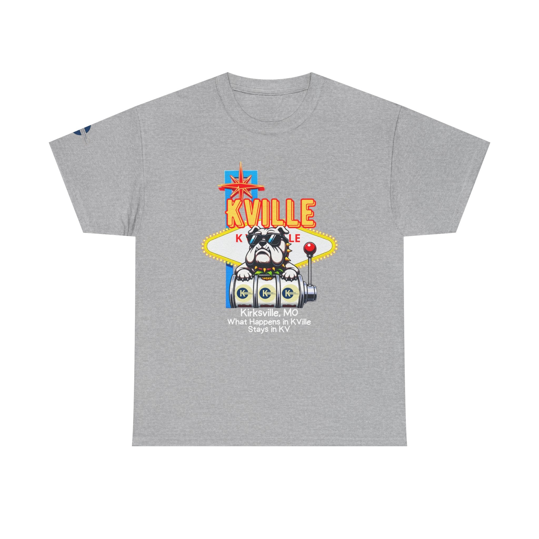 T-Shirt — Kville Retro Casino Slot Machine Graphic Tee
