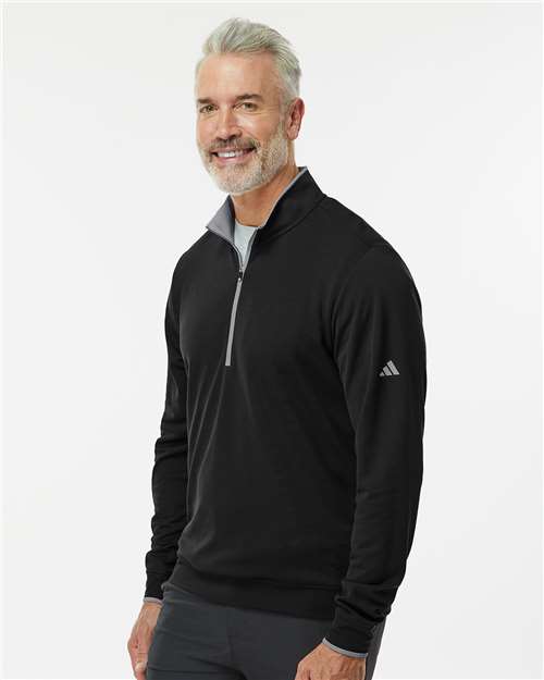 Adidas Men's Performance Lightweight Quarter-Zip Pullover A2002