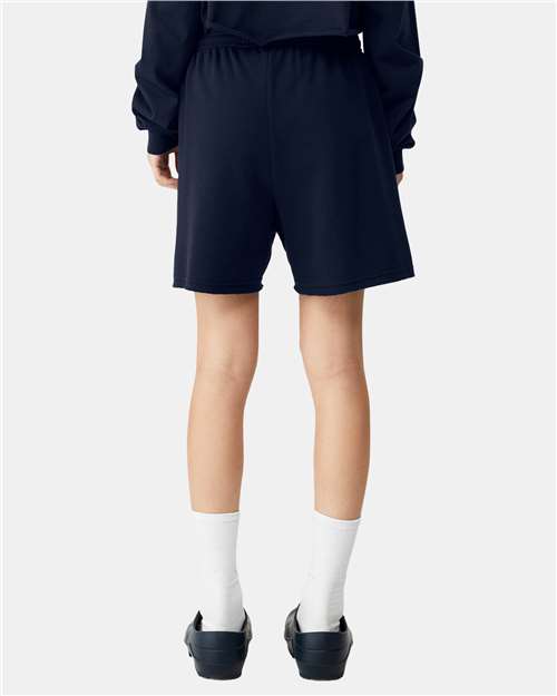 BELLA + CANVAS Women's FWD Fashion Cutoff Fleece Shorts 3797