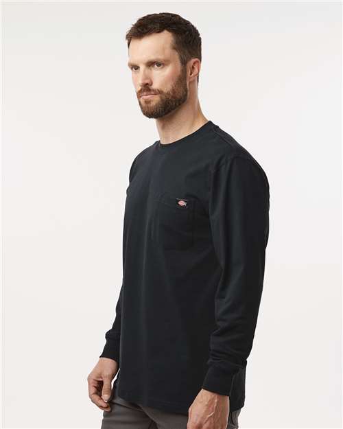 Dickies Men's Tall Traditional Heavyweight Long Sleeve T-Shirt WL50T