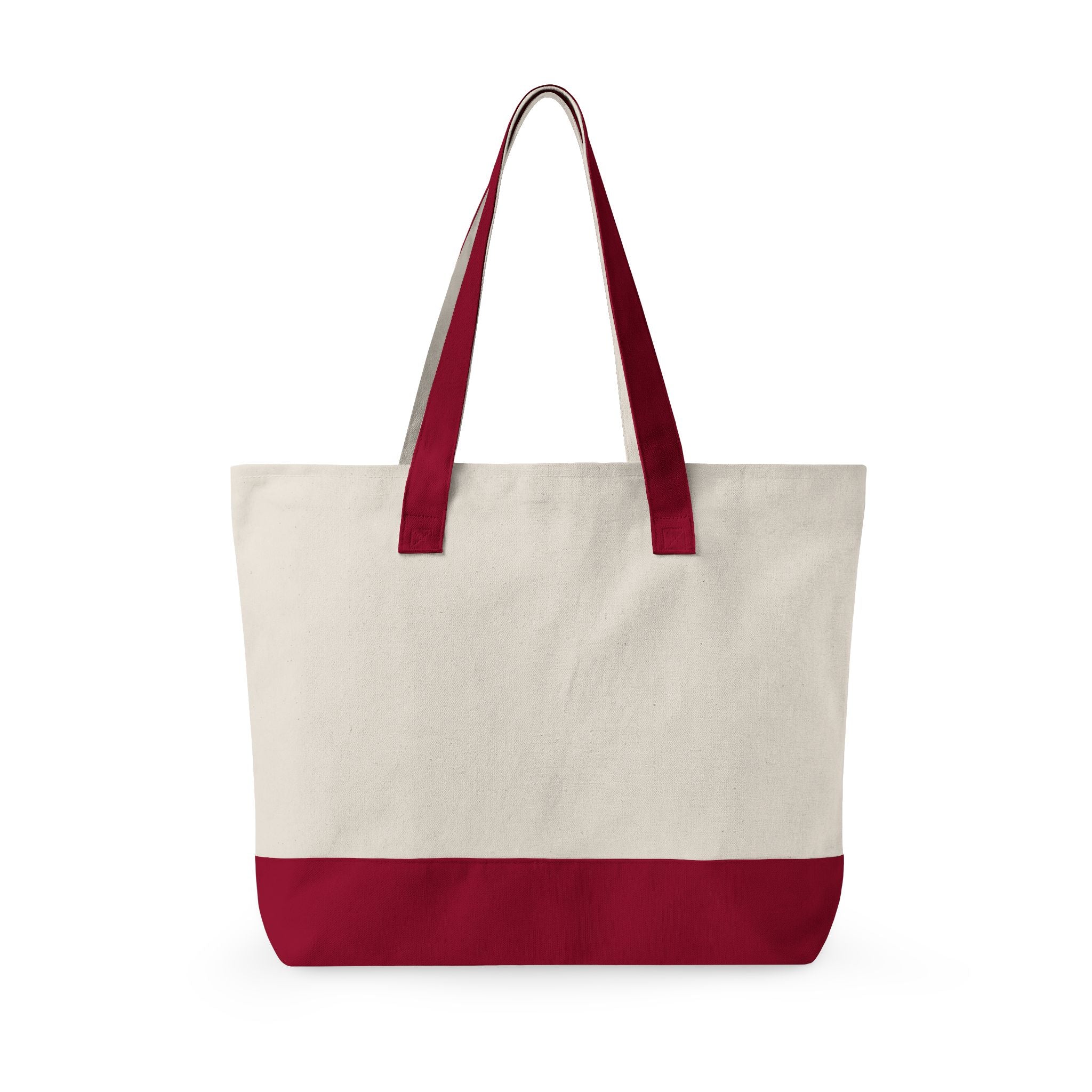 Canvas Tote Bag – Patriotic Popsicle 4th of July Zippered Tote