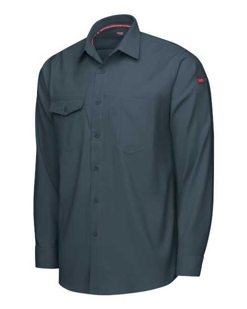 Red Kap Men's Tall Cooling Long Sleeve Work Shirt TSM4T