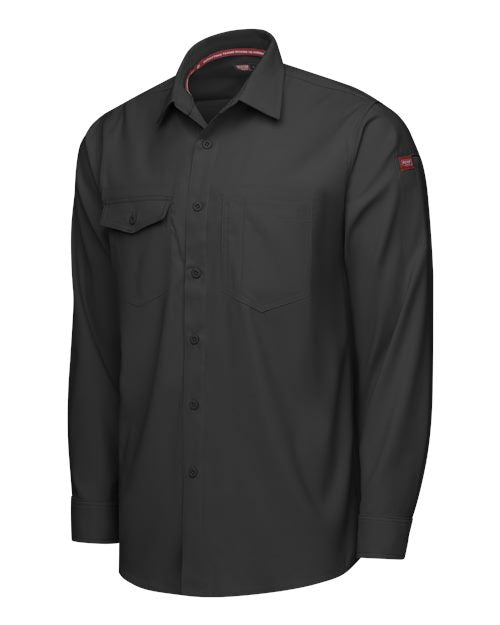 Red Kap Men's Tall Cooling Long Sleeve Work Shirt TSM4T