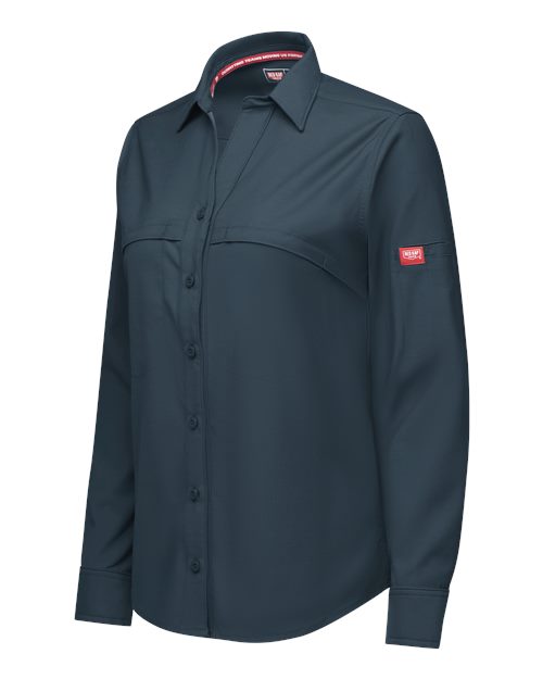 Red Kap Women's Cooling Long Sleeve Work Shirt TSW3