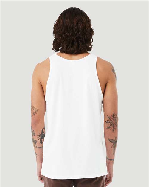 BELLA + CANVAS Unisex Heather CVC Tank 3480CVC