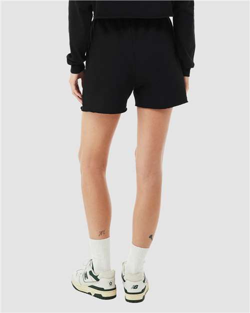 BELLA + CANVAS Women's Cutoff Fleece Shorts 3787