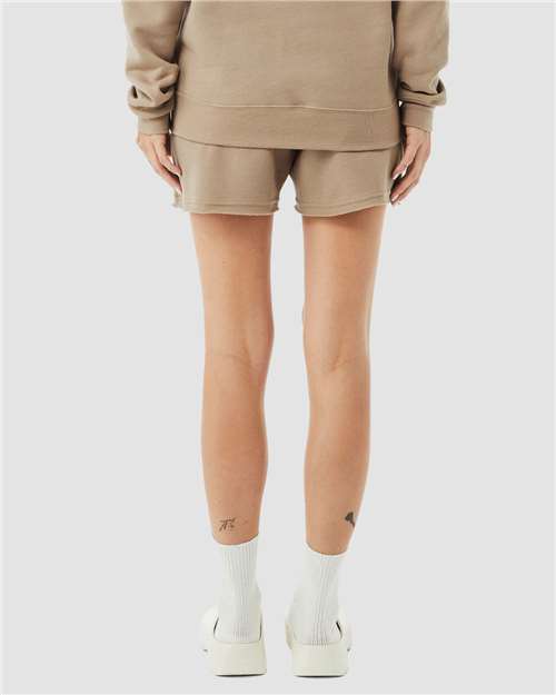 BELLA + CANVAS Women's Cutoff Fleece Shorts 3787