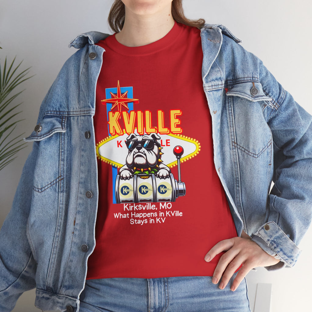 T-Shirt — Kville Retro Casino Slot Machine Graphic Tee