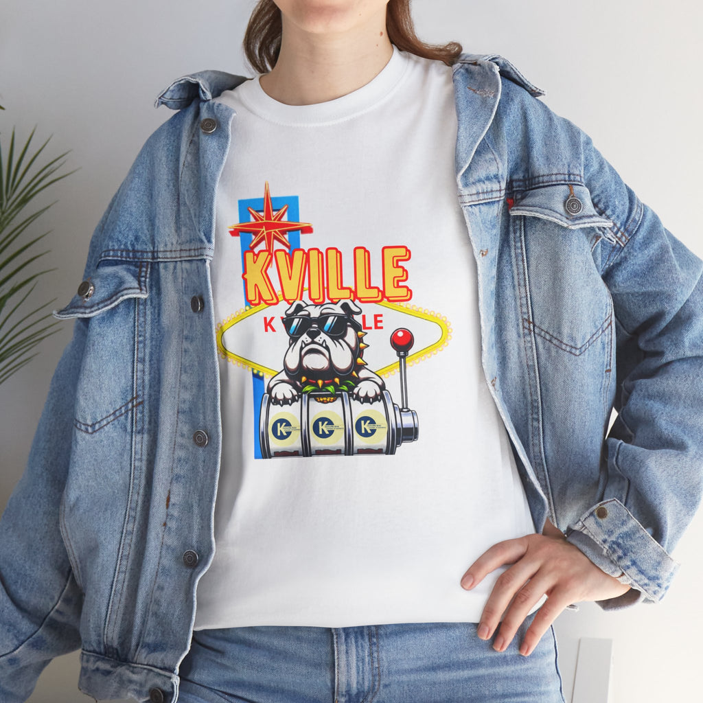 T-Shirt — Kville Retro Casino Slot Machine Graphic Tee