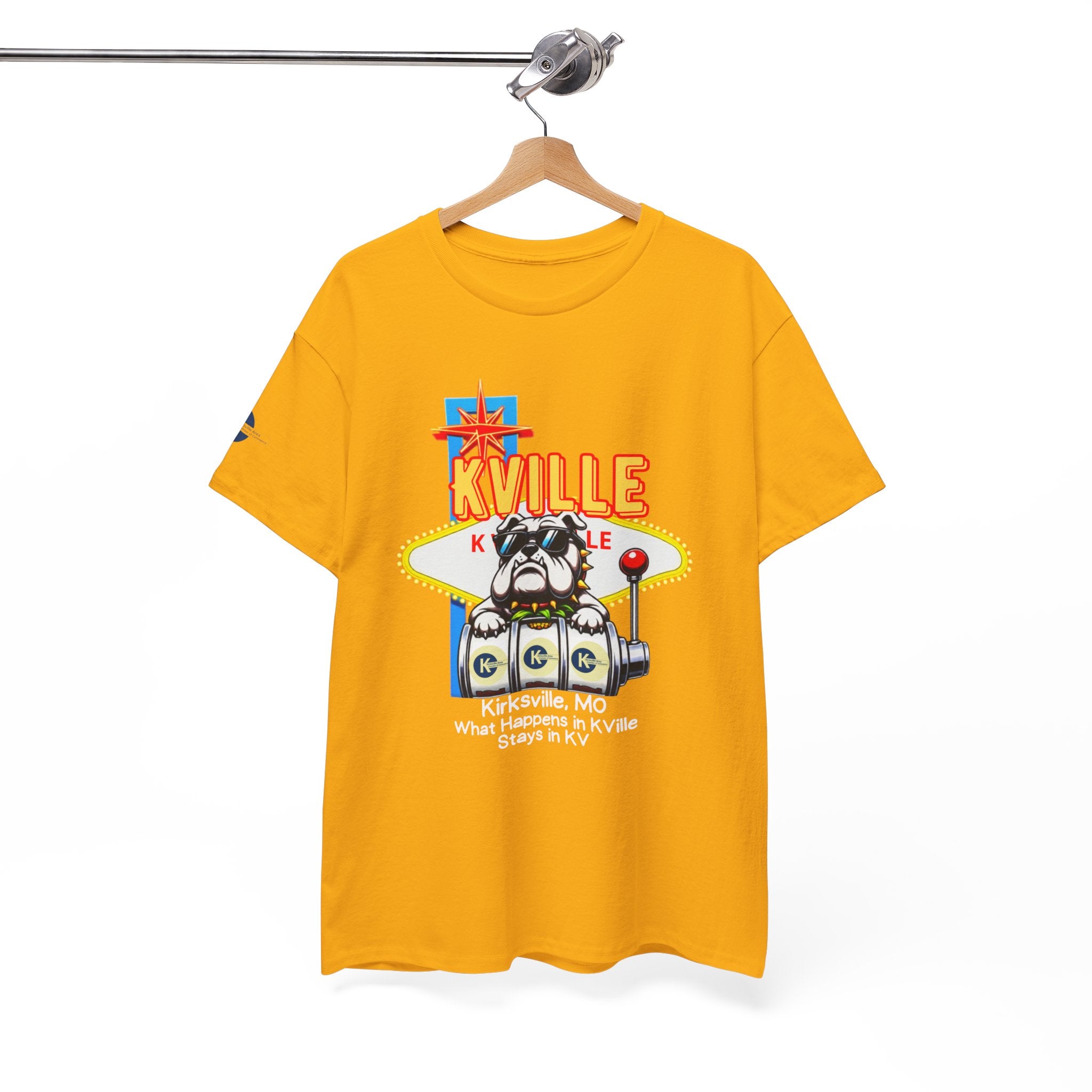 T-Shirt — Kville Retro Casino Slot Machine Graphic Tee