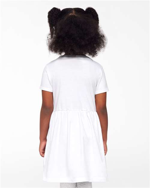 Rabbit Skins Toddler Fine Jersey Dress 5333