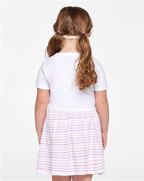 Rabbit Skins Toddler Fine Jersey Dress 5333