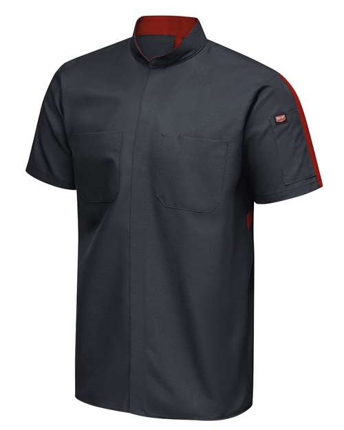 Red Kap Men's Mimix™ Pro+ Short Sleeve Work Shirt With OilBlok SX46
