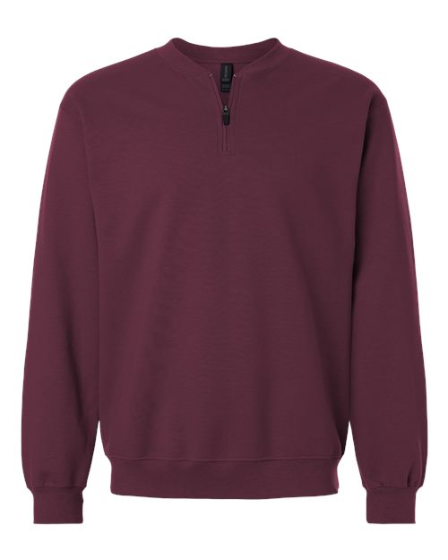 Gildan Unisex Softstyle® Midweight 1/4 Zip Sweatshirt SF008