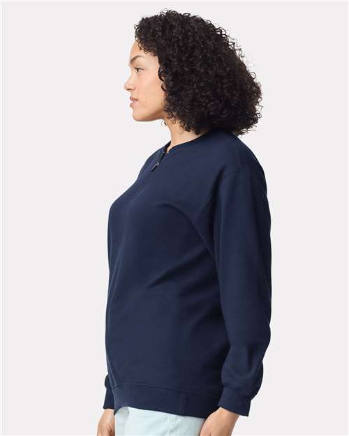 Gildan Unisex Softstyle® Midweight 1/4 Zip Sweatshirt SF008