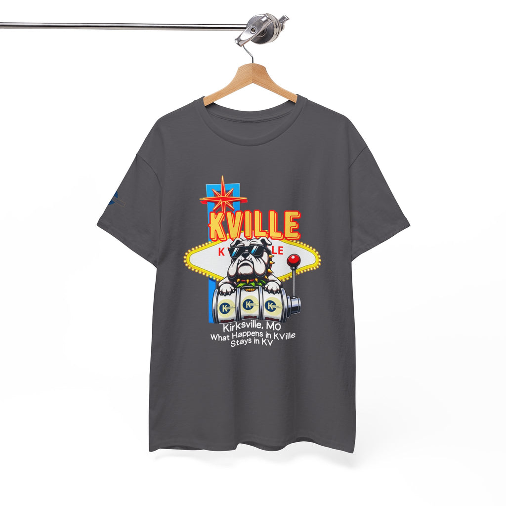 T-Shirt — Kville Retro Casino Slot Machine Graphic Tee