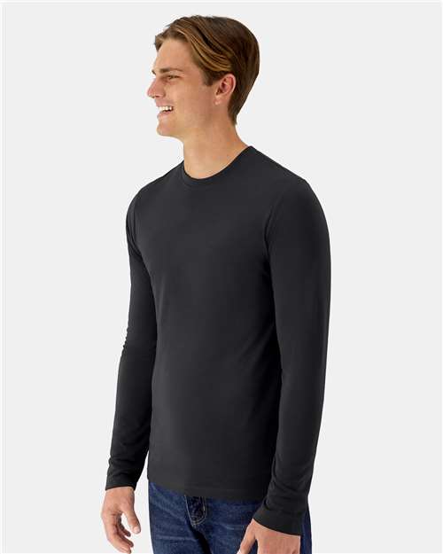 Hanes Unisex Cool DRI® Cotton Touch Long Sleeve T-Shirt 484L