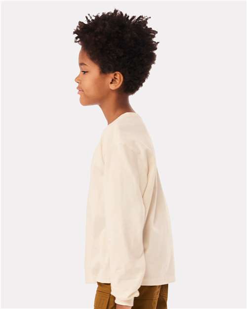 BELLA + CANVAS Youth 6oz. Heavyweight Long Sleeve Tee 3511Y