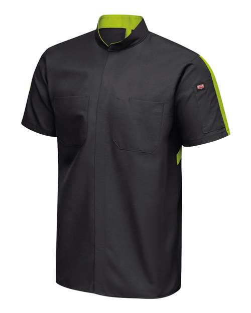 Red Kap Men's Tall Mimix™ Pro+ Short Sleeve Work Shirt With OilBlok SX46T