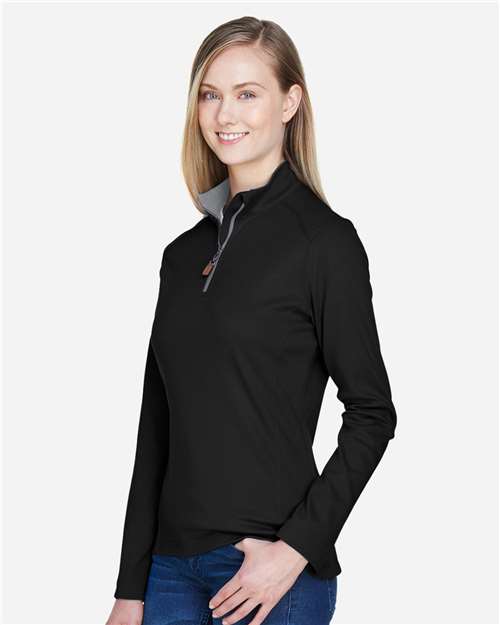 Devon & Jones Women's DRYTEC20™ Performance Quarter-Zip Pullover DG479W