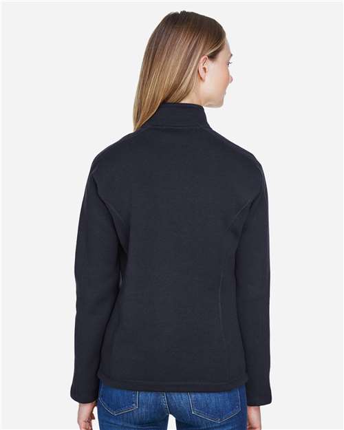 Devon & Jones Women's Bristol Full-Zip Sweater Fleece Jacket DG793W