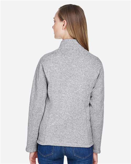 Devon & Jones Women's Bristol Full-Zip Sweater Fleece Jacket DG793W