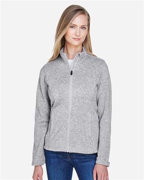 Devon & Jones Women's Bristol Full-Zip Sweater Fleece Jacket DG793W
