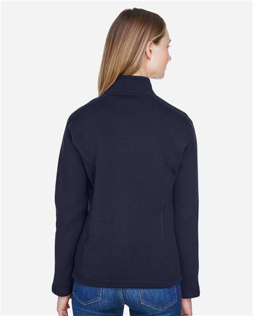 Devon & Jones Women's Bristol Full-Zip Sweater Fleece Jacket DG793W